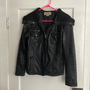 Michael Kora Genuine Leather Jacket Size M